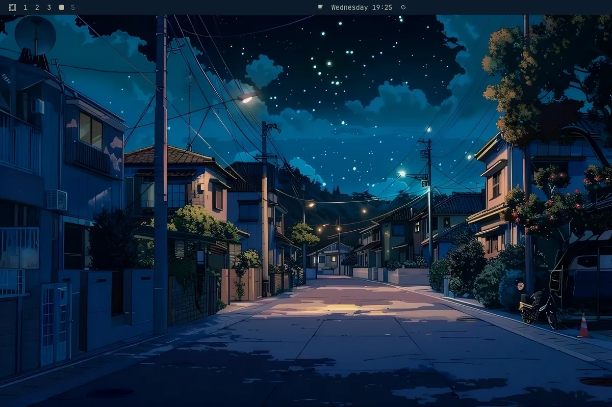Japan Night theme